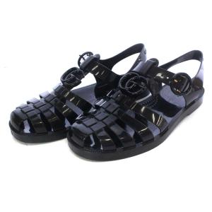 ダブルG グルカサンダル ラバー 23cm ブラック