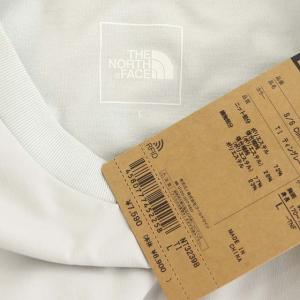 THE NORTH FACE ショートスリーブクライムハイブリッドクルー Tシャツ カットソー 半袖 L ライトブルー ライトグレー NT32398