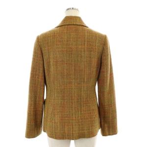 SYBILLA セットアップ スーツ 上下 ウールツイード ジャケット 総裏地 タイトスカート ロング 40 63-90 マルチカラー