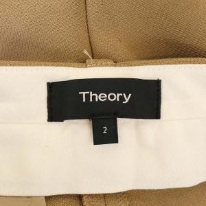 Theory Bistretch Double 3 テーパードパンツ ストレッチ 2 キャメル