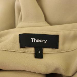 Theory ショートスリーブ オーバー  シャツ 前開き S ベージュ