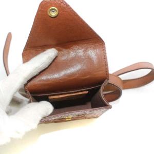 CARVING TRIBES ウエストベルトバッグ ウエストポーチ レザー 茶色 ブラウン