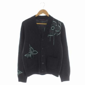 22AW 1AAT4T LVフリークエンシーカーディガン XS チャコールグレー