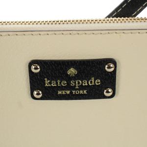 kate spade new york ショルダーバッグ レザー 白 ホワイト 黒 ブラック