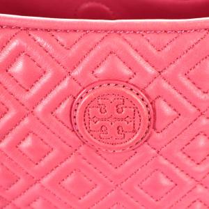 TORY BURCH トートバッグ キルティング チェーン レザー ピンク