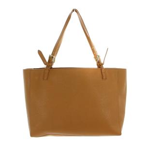 TORY BURCH トートバッグ レザー 茶 ブラウン