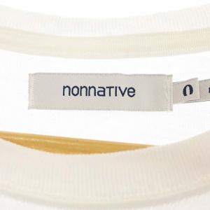 nonnative 22SS CLERK S/S TEE Tシャツ カットソー 半袖 0 白 ホワイト