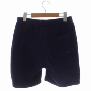LOOPWHEELER ビームスプラス別注 スウェット ショーツ ショートパンツ ハーフパンツ 裏パイル S 紺 ネイビー