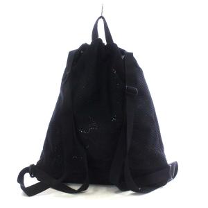 White Mountaineering PORTER 吉田カバン MESH BACKPACK バッグ リュックサック バックパック ナイロン 巾着 黒 ブラック