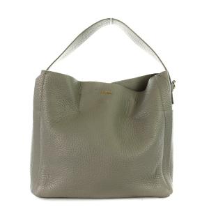 FURLA カプリッチョ トートバッグ ショルダーバッグ 2way レザー グレー
