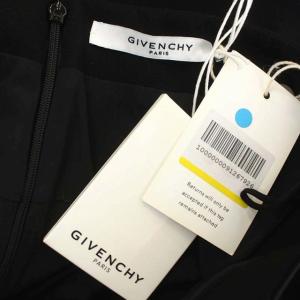 GIVENCHY サイドカットアウトフレアタイトスカート ロング デザイン 44 黒 ブラック