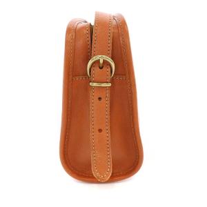IL BISONTE ショルダーバッグ レザー 茶 ブラウン