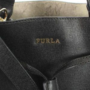 FURLA STACY ハンドバッグ ショルダーバッグ 2way レザー 黒 ブラック
