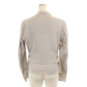 ISSEY MIYAKE A-POC セットアップ 上下 ニットジャケット 1B スカート デザイン ひざ丈 2 ライトグレージュ