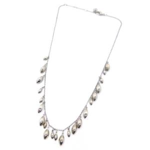 SWAROVSKI ネックレス リーフ ストーン マルチカラー