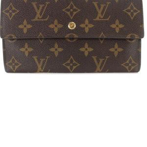 LOUIS VUITTON M61215 モノグラム ポルトトレゾール インターナショナル 長財布 ブラウン