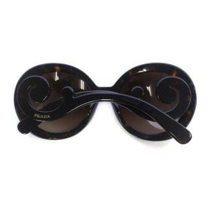 PRADA ミニマル バロックシリーズ サングラス べっ甲柄 5522-135 ダークブラウン 2AU-6S1