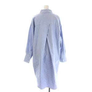 MADISONBLUE 21SS OVER SIZED SPLIT TUCK OP OX シャツワンピース 刺繍 01