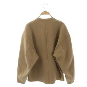 23区 vingt-trois 21AW Wフェイスジャージー プルオーバー カットソー 長袖 38 ベージュ
