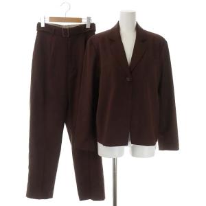 UNDRESSED JUMPSUIT LIKE SET UP スーツ セットアップ 上下 テーラードジャケット ベルト付き