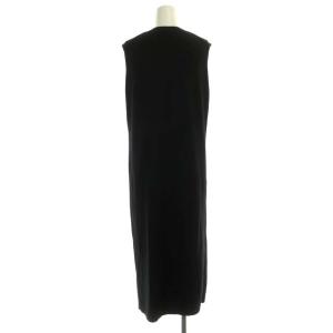Theory 20SS DRESS UP PENCIL DRESS ワンピース ニット ロング ノースリーブ S 黒 ブラック