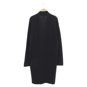 Theory ウール ロングニットカーディガン 長袖 S 黒 ブラック