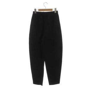 ENFOLD 23SS EGG PANTS テーパードパンツ イージー 36 黒 ブラック