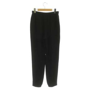 Theory Powder Crepe CL Slim Jogger GZ ジョガーパンツ イージー P 黒 ブラック