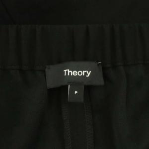 Theory Powder Crepe CL Slim Jogger GZ ジョガーパンツ イージー P 黒 ブラック