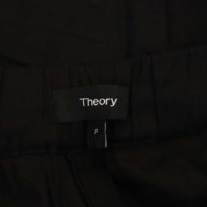 Theory 23SS Powder Crepe CL Slim Jogger GZ ジョガーパンツ イージー P 黒 ブラック