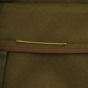 Deuxieme Classe 22SS PEEP スカート フレア ロング スリット 34 カーキ