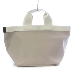 Hervé Chapelier 707GP リュクス舟型トートM ハンドバッグ コーテッドキャンバス マスティック×イヴォワール