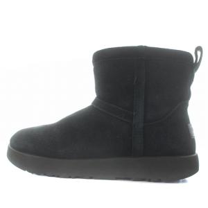 Classic Mini Waterproof クラシック ミニ ウォータープルーフ ムートンブーツ ショート 24cm 黒