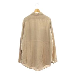 MADISONBLUE HAMPTON LINEN SHIRT シャツ リネン 長袖 01 ベージュ