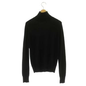 agnes b. タートルネックニット カットソー 長袖 黒 ブラック