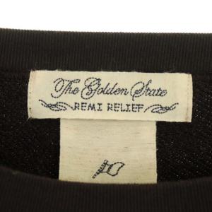 REMI RELIEF スウェット プルオーバー 長袖 F ダークブラウン