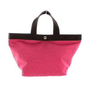 トートバッグ M コーデュラ 舟型 ピンク 茶 ブラウン 707C