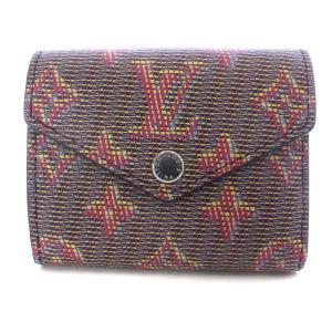 M68673 モノグラム LVポップ ポルトフォイユ ゾエ 財布 三つ折り ローズ