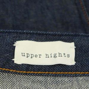 upper hights THE STELLA デニムパンツ ジーンズ スリム ストレッチ 22 紺 ネイビー