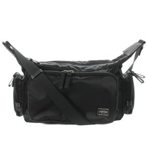 吉田カバン PLAN ショルダーバッグ ロゴ 黒 ブラック