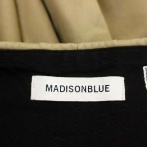 MADISONBLUE Deuxieme Classe取扱 クロップド チノパンツ ストレート センタープレス 01 ベージュ