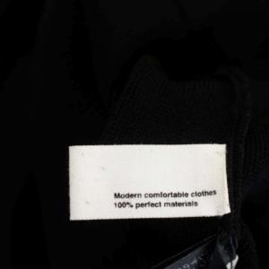 L'Appartement Hello Bonjour 21AW タイトスカート ニット ロング 34 黒 ブラック