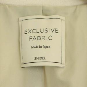 SNIDEL 22A ウエストフィット ロングコート アウター ダブル 0 アイボリー