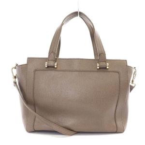 FURLA ショルダーバッグ ハンドバッグ 2way レザー 茶 ブラウン