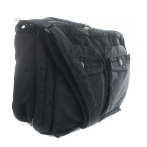 PORTER 吉田カバン タンカー ナイロン ショルダーバッグ ロゴ 黒 ブラック