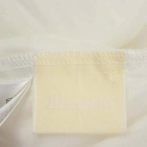 Diagram GRACE CONTINENTAL 22SS ドロストスリーブブラウス 長袖 レース 刺繍 36 白 ホワイト