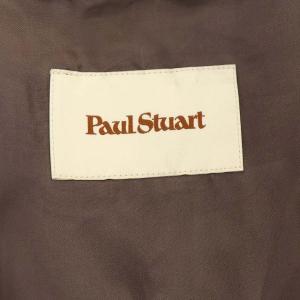 Paul Stuart トレンチコート ロング アウター ライナー付き ウール 46 ダークベージュ