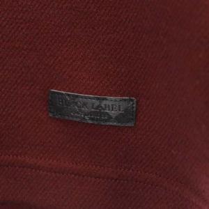 BLACK LABEL CRESTBRIDGE ニット セーター 長袖 チェック L ボルドー