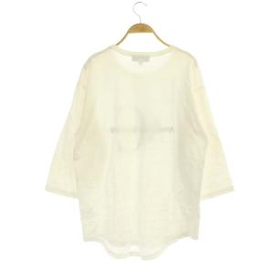 AMERICANA アパルトモン 別注 21SS AC Long T-sh  ロンT カットソー Tシャツ 長袖 プリント 白 ホワイト