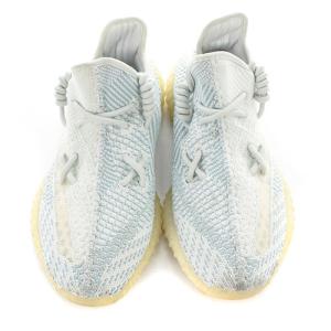 adidas YEEZY BOOST イージー ブースト 350 V2 スニーカー ニット 27cm 青 ブルー 水色 FW3043